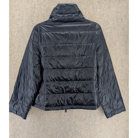 ANORAK Women's Black Lightweight Water Resistant Down Puffer Jacket Size M - Picture 2 of 9